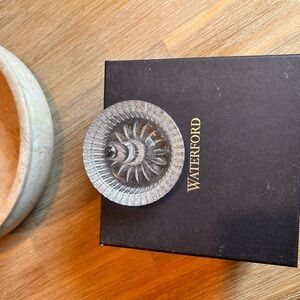 Waterford Clear Crystal Ring Holder